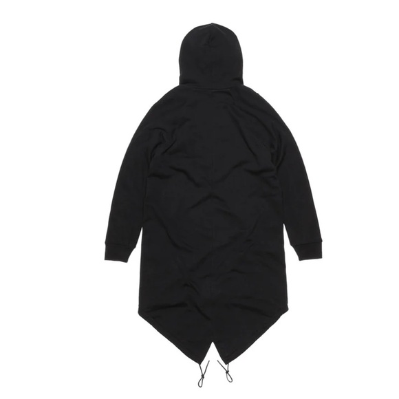 T By Alexander Wang Unisex Hooded Long Sweatshirt Parka - Picture 2 of 6